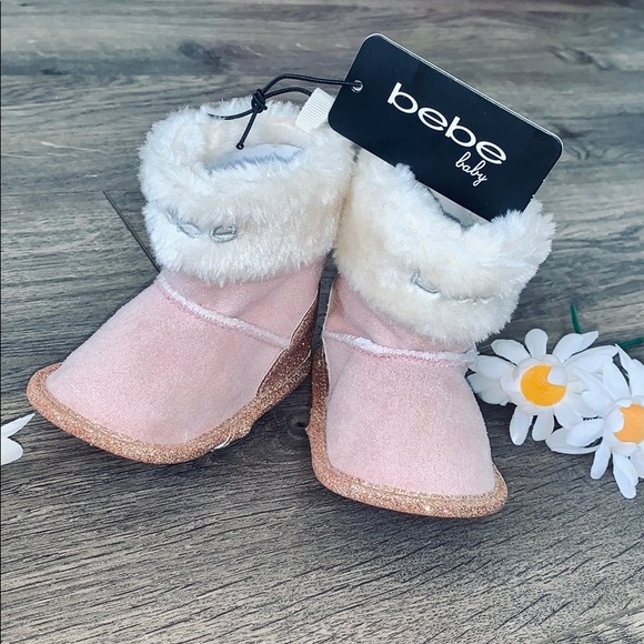 Bebe Baby Pink Winter Boots - Picture 2 of 9